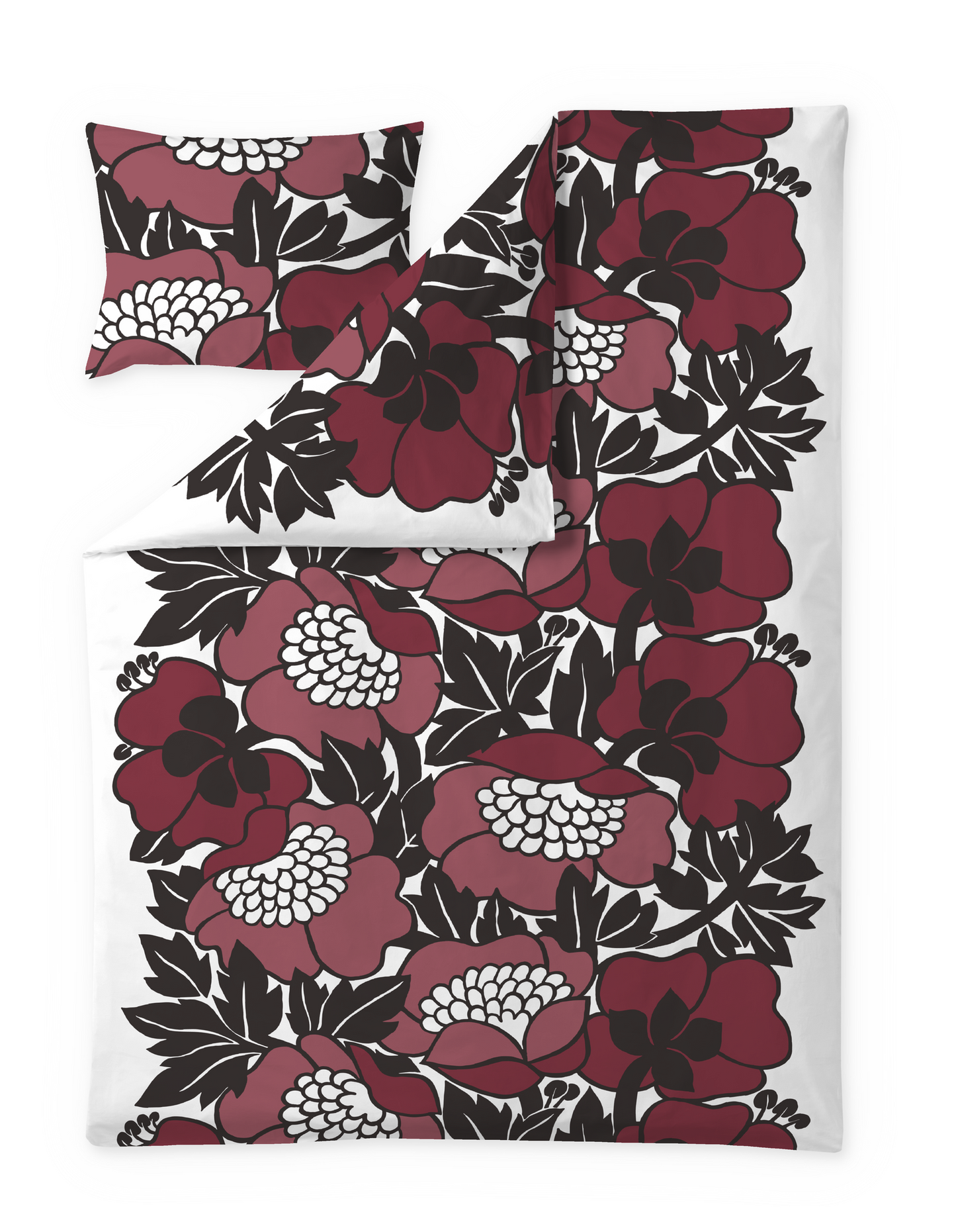 60652-5161-14-06; Finlayson Annukka Pussilakanasetti Terra / Ruskea / 150x210 + 50x60 cm