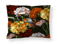 60138-5405-01-10; Finlayson Kukkia Satiinityynyliina Monivärinen / 50x60 cm