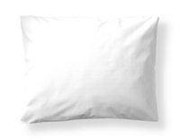 60142-0006-20-10; Finlayson Yksivärinen satiinityynyliina Valkoinen / 50x60 cm
