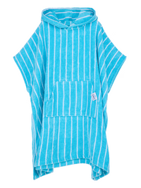 71214-5432-01-03; Finlayson Long drink Kylpyponcho Turkoosi / Onesize 