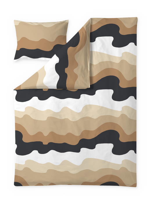 60652-3891-32-06; Finlayson Aalto Pussilakanasetti Beige / 150x210 + 50x60 cm 