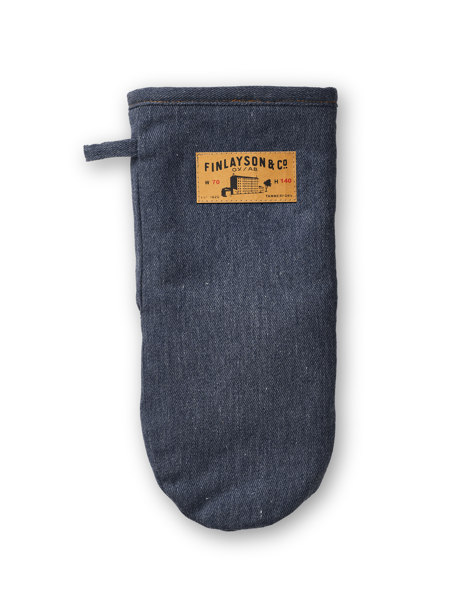 80006-0100-01-10; finlayson.mom Old Jeans patakinnas Sininen / 15x30 cm